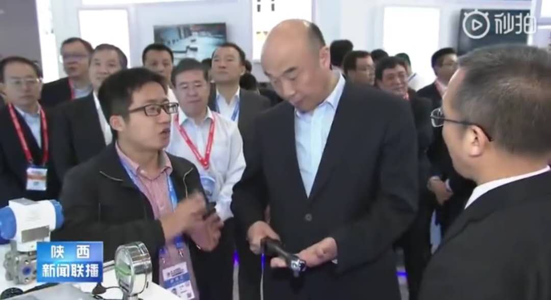 陕西省省长刘国中同志视察BSport体育官网测控
