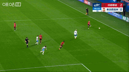 成都蓉城5-1大胜青岛西海岸 费利佩生日帽戏法助