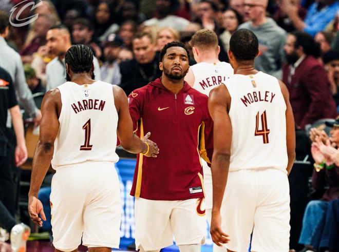 米切尔哈登联手冲击总冠军 骑士季后赛前景光明